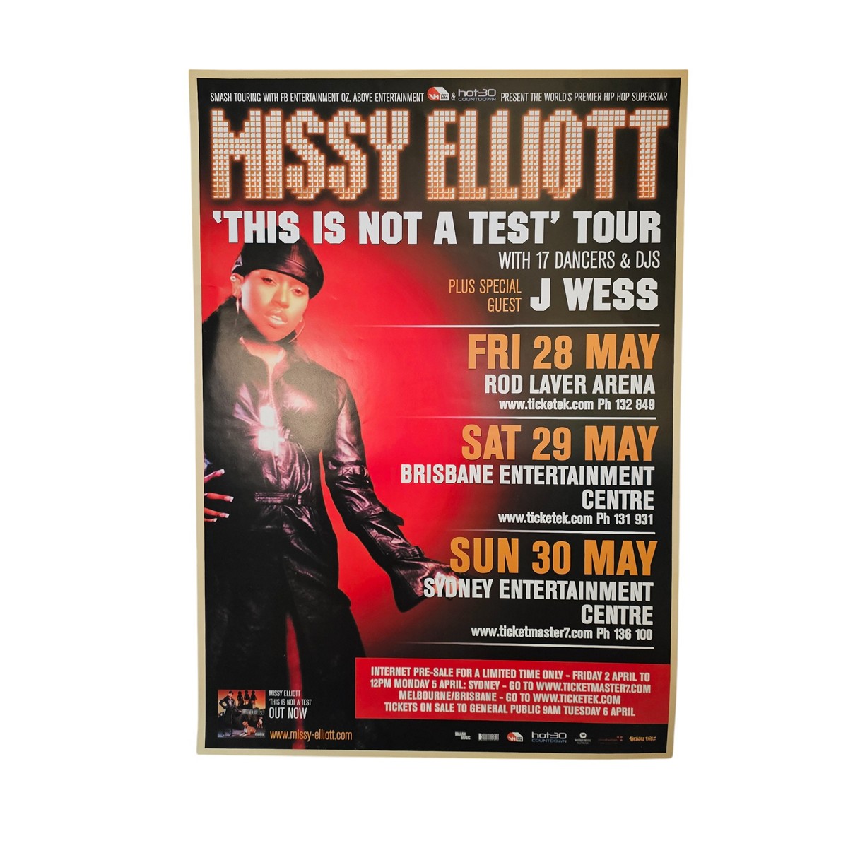 Missy Elliott — This Is Not A Test Tour